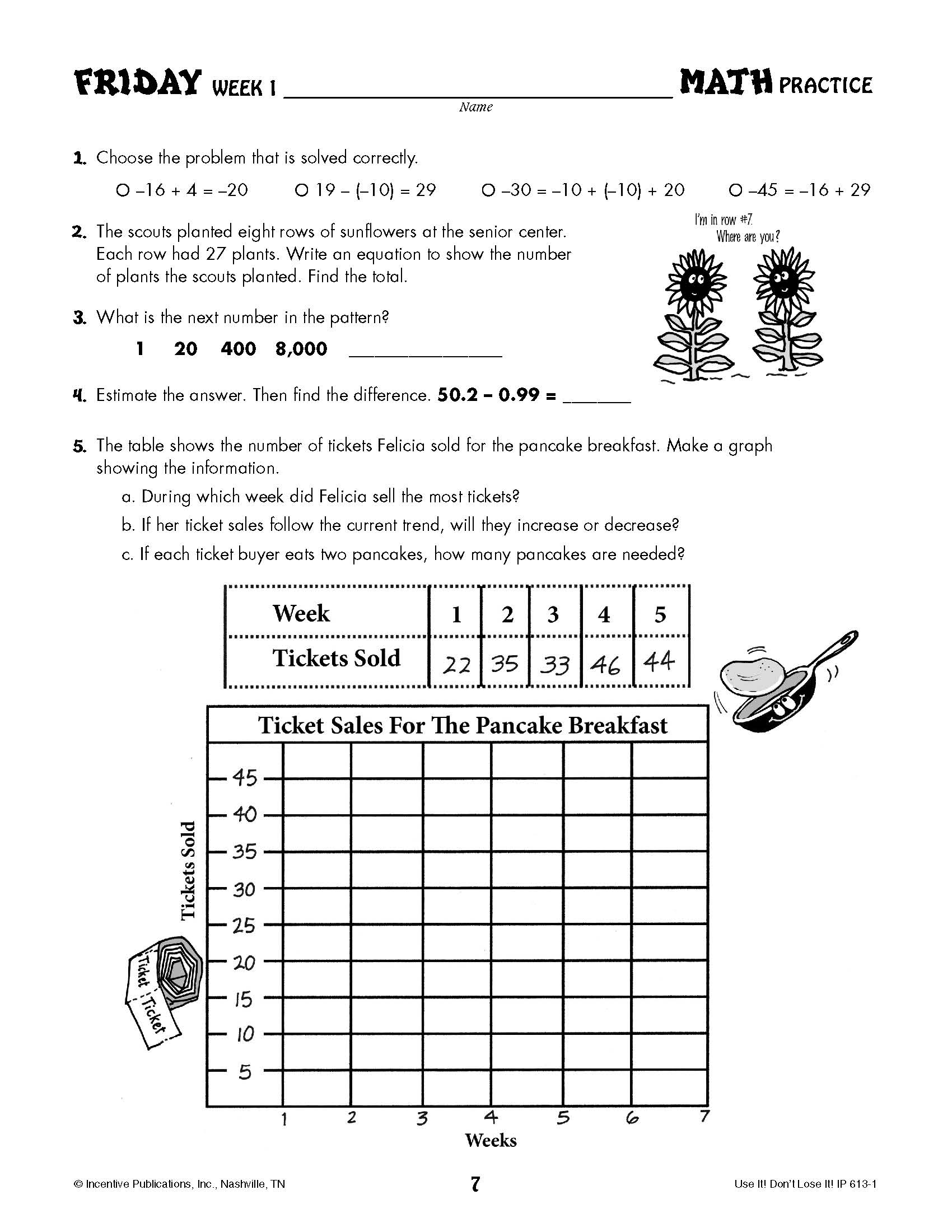 Math Practice 6th Grade  use these free algebra worksheets to practice your order of 6th grade 